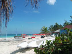 Plage de la baie orientale, Saint-Martin