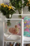 Au milieu des fleurs que les mamans ont reues