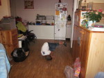 Axel nous fait une dmonstration de break dance