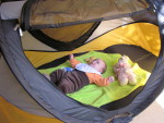 Papa a mont ma nouvelle tente de camping pour un premier essai  la colo