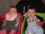 Les deux cousins Ocane et Louis (trois mois d'cart)